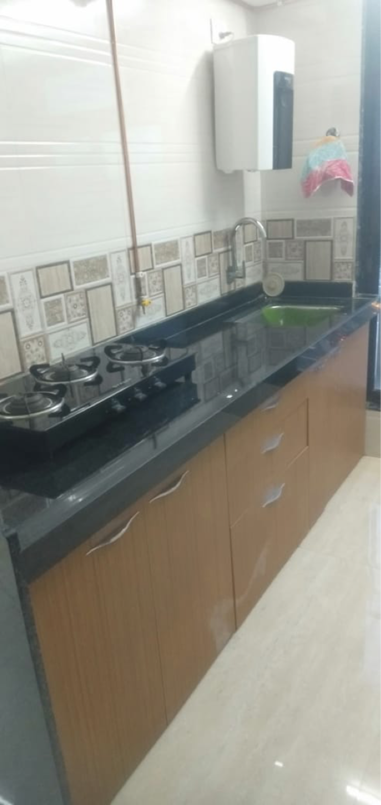 Kitchen, je-and-vee-vrindavan 1 Bedroom 420 Sq.Ft. Apartment In Dindoshi Mumbai 7382100