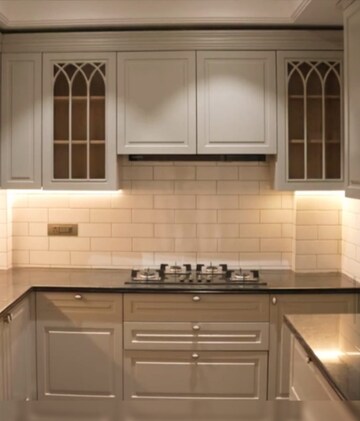 Kitchen in 3 BHK Builder Floor at Dlf Phase ii – for Sale