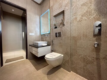 Bathroom in 2 BHK Apartment at Artique Uptown Skylla, International Airport Road – for Sale