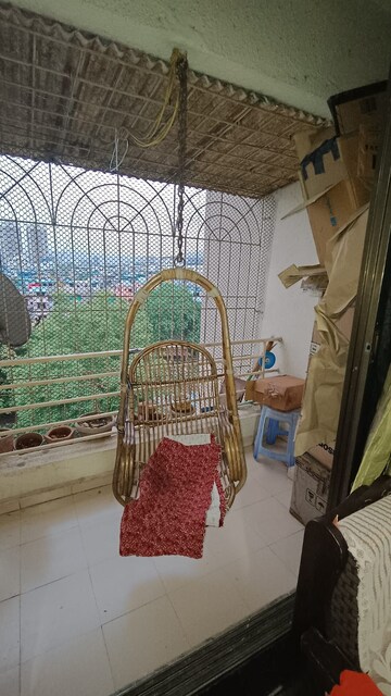 Balcony in 1 BHK Apartment at Shree Rajal Garden, Kopar Khairane – for Sale