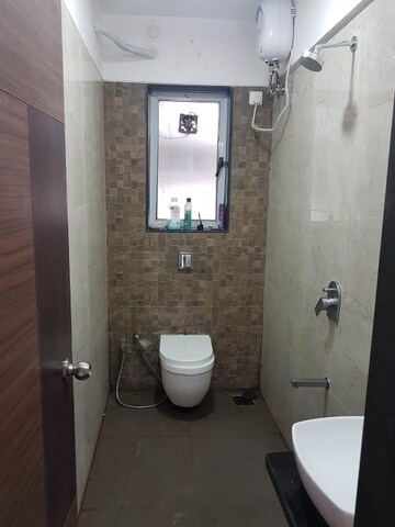 Bathroom in 2 BHK Apartment at Palm Springs, Malad West – for Sale