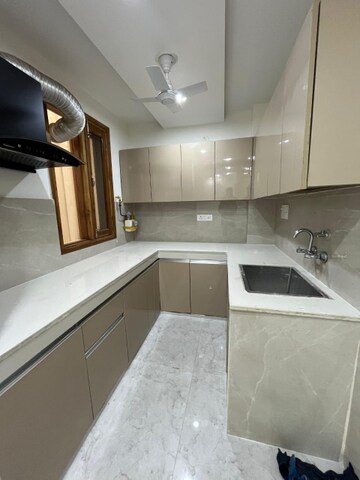Kitchen in 3 BHK Apartment at Sector 18, Dwarka – for Sale