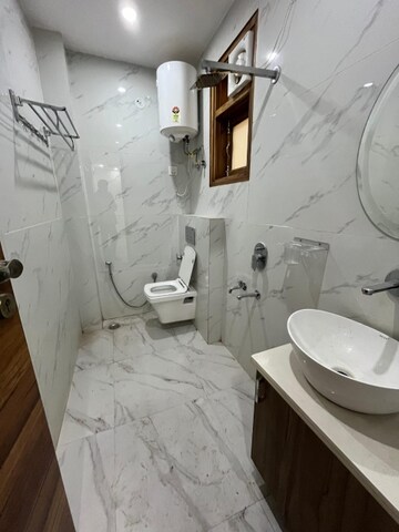 Bathroom in 3 BHK Apartment at Sector 18, Dwarka – for Sale