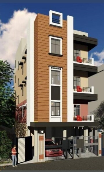 3 BHK Apartment – Exterior View View at Kasba - for Sale