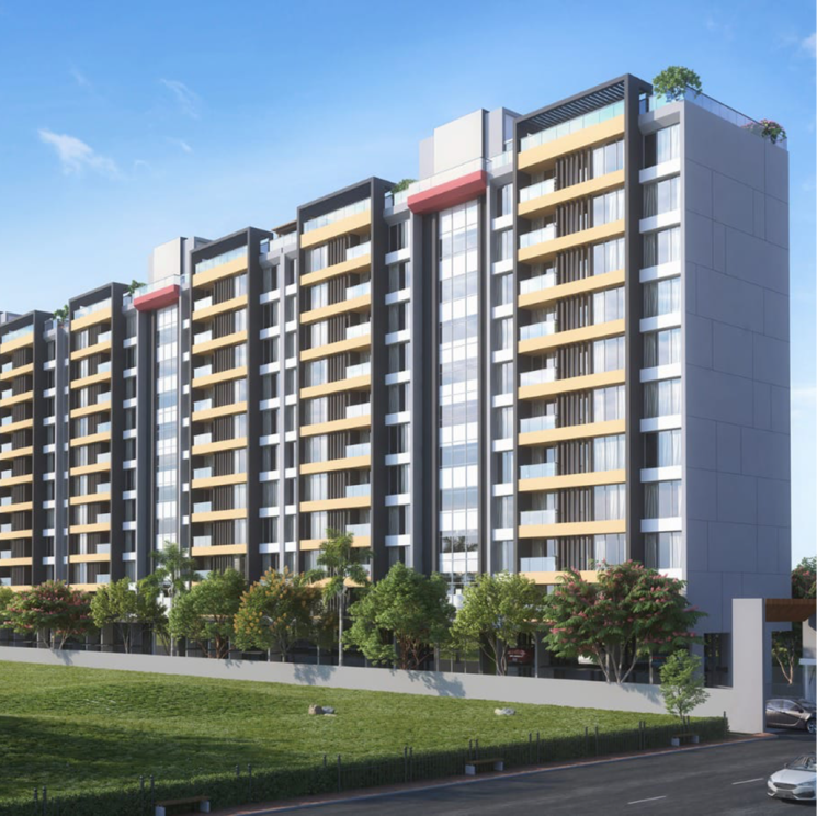 Exterior View, millennium-falcon 3 Bedroom 1100 Sq.Ft. Apartment In Tathawade Pune 7385504