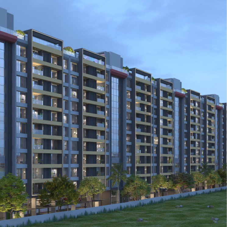 Exterior View, millennium-falcon 3 Bedroom 1100 Sq.Ft. Apartment In Tathawade Pune 7385504