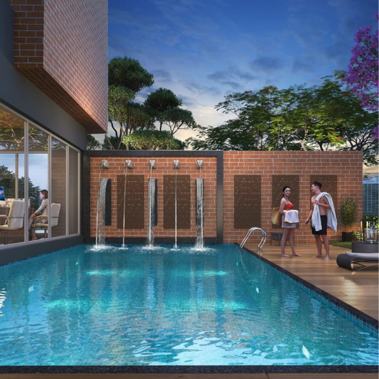 Swimming Pool, millennium-falcon 3 Bedroom 1100 Sq.Ft. Apartment In Tathawade Pune 7385504