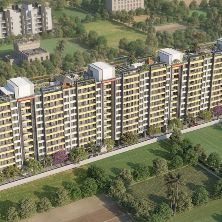 Balcony, millennium-falcon 3 Bedroom 1100 Sq.Ft. Apartment In Tathawade Pune 7385504