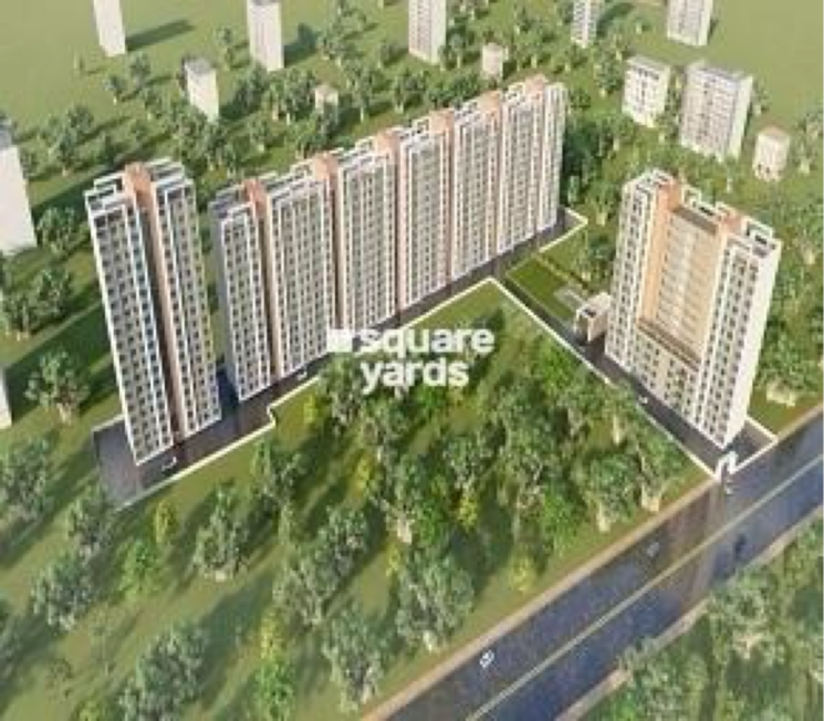 Balcony, millennium-falcon 3 Bedroom 1100 Sq.Ft. Apartment In Tathawade Pune 7385504