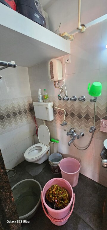 Bathroom in 2 BHK Apartment at Poonam Park View, Virar West – for Sale