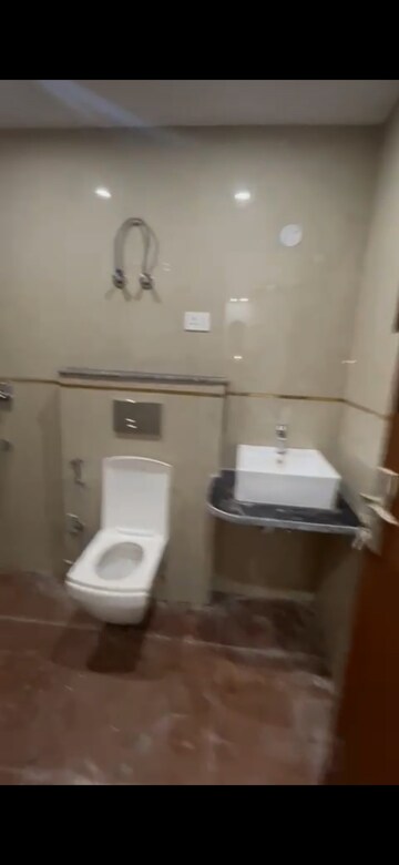 Bathroom in 3 BHK Builder Floor at Chattarpur – for Sale