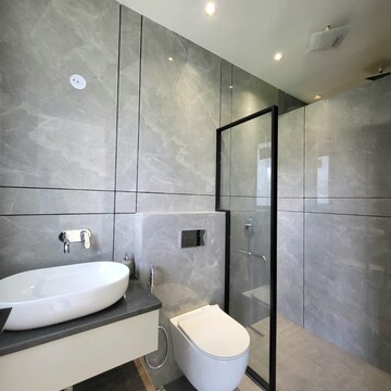 Bathroom in 4 BHK Builder Floor at Unitech South City II, South City 2 – for Sale
