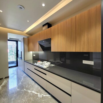 Kitchen in 4 BHK Builder Floor at Unitech South City II, South City 2 – for Sale