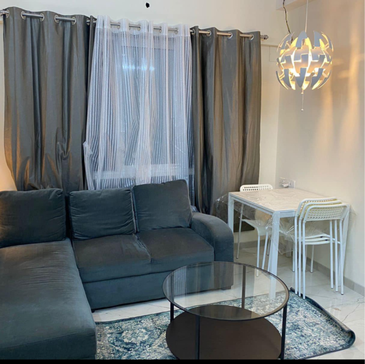 Living Room, kanakia-spaces-zen-world 1 Bedroom 454 Sq.Ft. Apartment In Datar Colony Mumbai 7385927