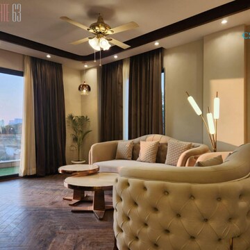 Living Room in 4 BHK Builder Floor at Anant Raj Estate The Villas, Sector 60 – for Sale