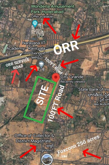  Plot For Sale in Navabhoomi Wonder Greens, Kongar Khurd