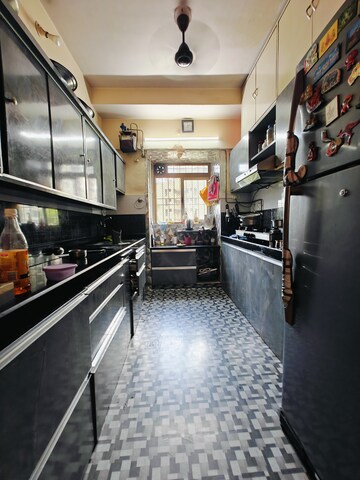Kitchen in 2 BHK Apartment at Ashar Axis, Majiwada – for Sale