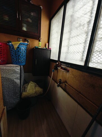 Bedroom in 2 BHK Apartment at Ashar Axis, Majiwada – for Sale