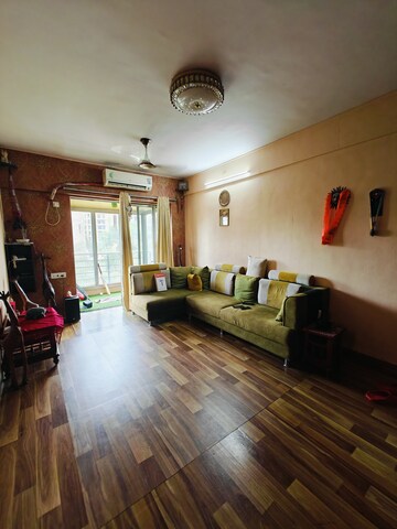 Living Room in 2 BHK Apartment at Ashar Axis, Majiwada – for Sale