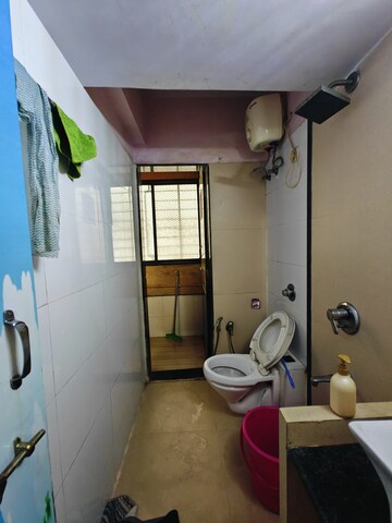 Attached Bathroom in 2 BHK Apartment at Ashar Axis, Majiwada – for Sale