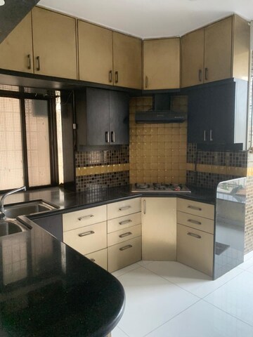 Kitchen in 3 BHK Apartment at Shiv Parvati Society, Nerul – for Sale