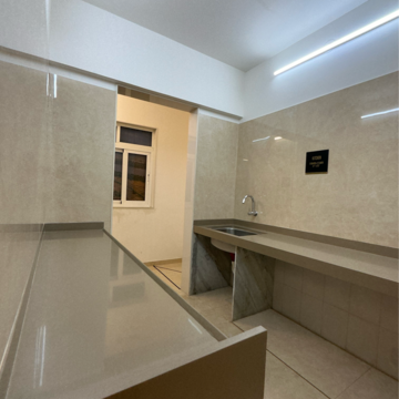 Kitchen in 1 BHK Apartment at Dosti West County, Kolshet Industrial Area – for Sale