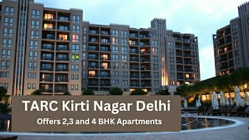 3.5 BHK Apartment For Sale in Tarc Kailasa, Kirti Nagar