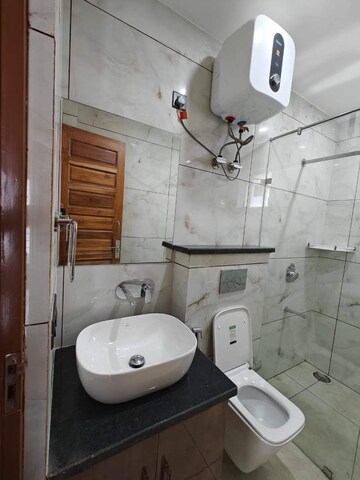 Bathroom in 3 BHK Builder Floor at Chattarpur – for Sale