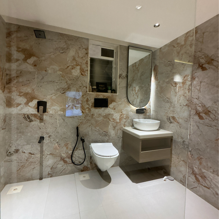 Bathroom, dosti-eden 2 Bedroom 650 Sq.Ft. Apartment In Chitalsar Thane 7387857