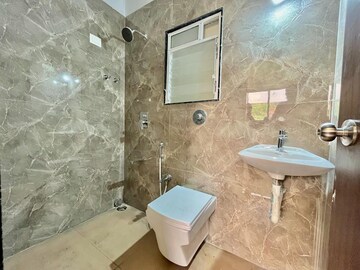 Bathroom in 2 BHK Apartment at Krishna Golden City, Ulhasnagar – for Sale
