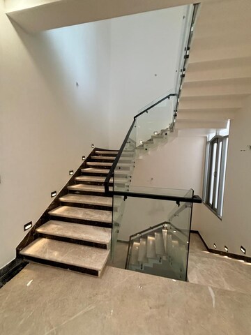 Staircase in 4 BHK Villa at Chinmay Urbanac Garden, Gomti Nagar – for Sale