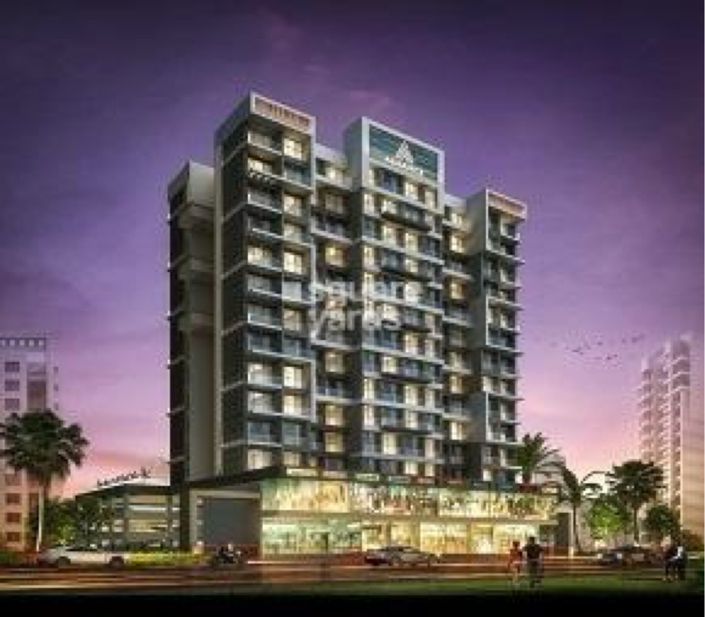 2 BHK Apartment For Rent in Qualcon and Space India Alliance New Panvel West Navi Mumbai  7388631