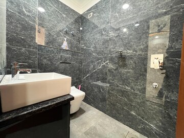 Bathroom in 3 BHK Builder Floor at Chattarpur – for Sale