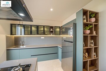 Kitchen in 3 BHK Apartment at Samanvay Atlantica, Vaishali Nagar – for Sale