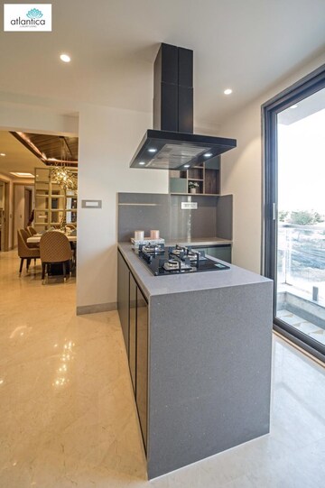 Kitchen in 3 BHK Apartment at Samanvay Atlantica, Vaishali Nagar – for Sale