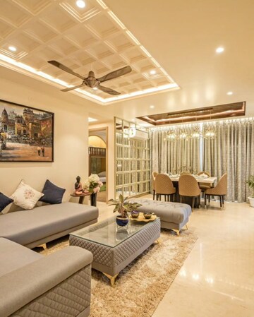 Living Room in 3 BHK Apartment at Samanvay Atlantica, Vaishali Nagar – for Sale