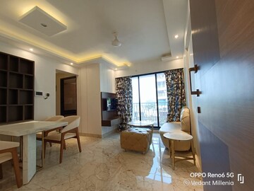 Living Room in 3 BHK Apartment at Tharwani Akashat, Titwala – for Sale