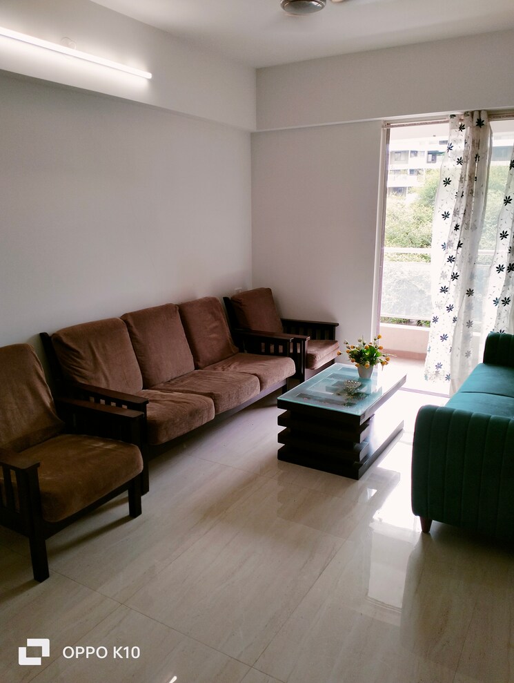 Living Room, goel-ganga-florentina 2 Bedroom 1100 Sq.Ft. Apartment In Nibm Annexe Pune 7389449