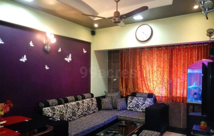 Living Room, sun-darshan 1 Bedroom 650 Sq.Ft. Apartment In Nerul Navi Mumbai 7389492