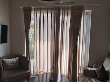 Living Room in 4 BHK Apartment at Emaar Palm Terraces Select, Sector 66 – for Sale