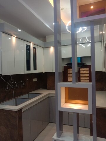 Kitchen in 3 BHK Builder Floor at Dwarka Mor – for Sale