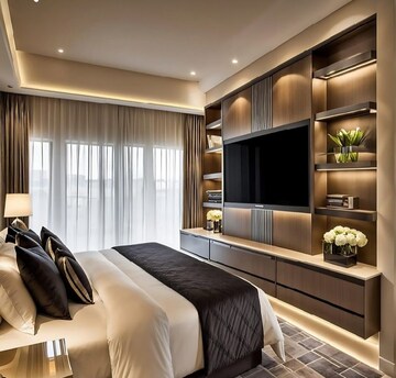 Living Room in 3 BHK Apartment at Sector 12 Dwarka – for Sale