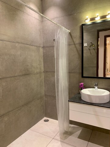 Bathroom in 3.5 BHK Apartment at Chandigarh Airport – for Sale