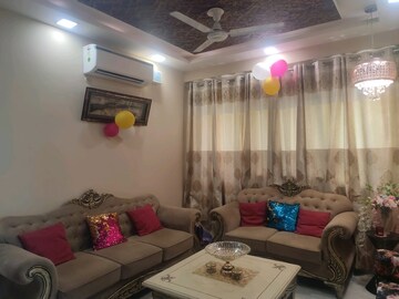 Living Room in 3 BHK Builder Floor at Ansal API Palam Corporate Plaza, Sector 3 – for Sale
