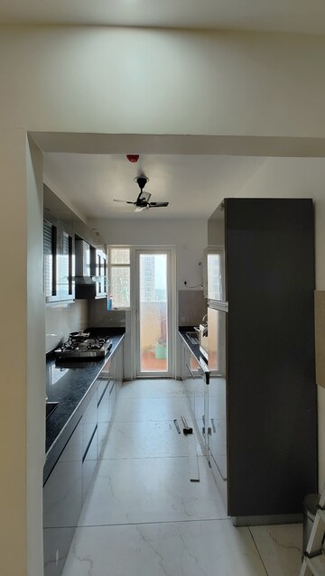 Kitchen in 3.5 BHK Apartment at Omaxe Waterscapes, Gomti Nagar – for Sale