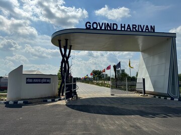  Plot – Exterior View View at High Govind Harivan, Lakhna - for Sale
