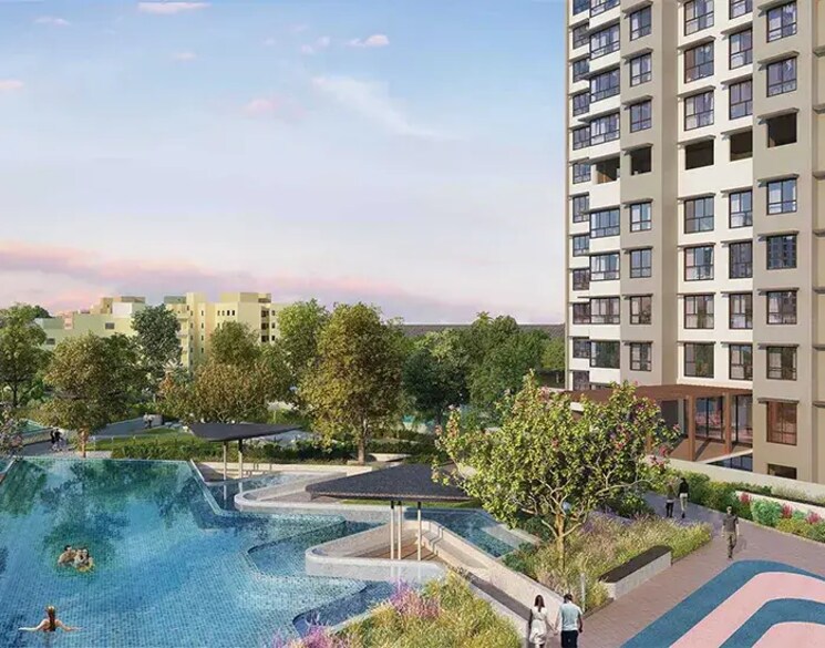 Exterior View, the-wadhwa-atmosphere 2 Bedroom 573 Sq.Ft. Apartment In Mulund West Mumbai 7392472