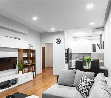 Living Room in 3 BHK Apartment at Patiala Road – for Sale