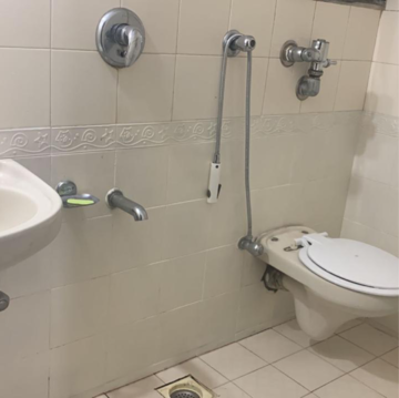 Bathroom in 2 BHK Apartment at Raheja Estate, Kulupwadi – for Sale