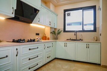 Kitchen in 3 BHK Builder Floor at Parbhat Road – for Sale